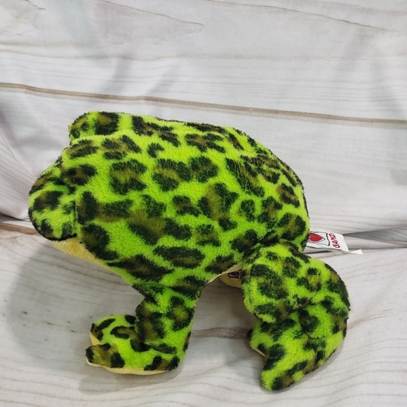 Ganz Webkinz Bullfrog Frog Plush Beanbag Stuffed Toy HM114 No Code 8 Inch - Picture 4 of 8